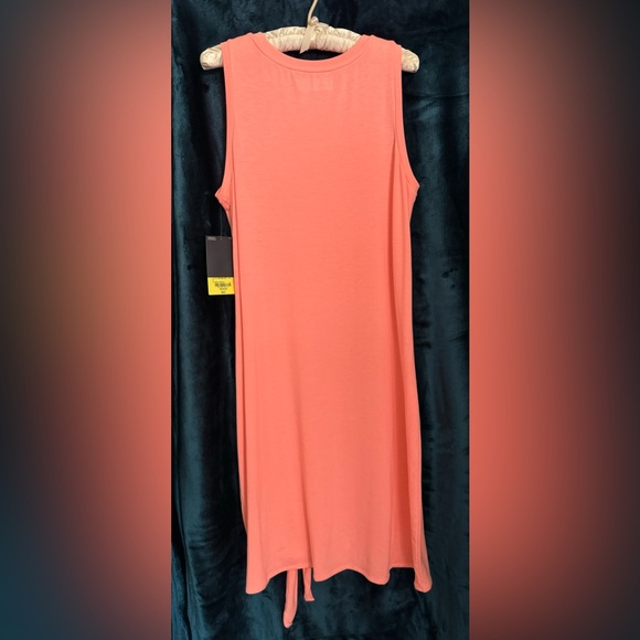 NWT XERSION COVER-UP/SUNDRESS MEDIUM NEON APRICOT - Picture 2 of 5